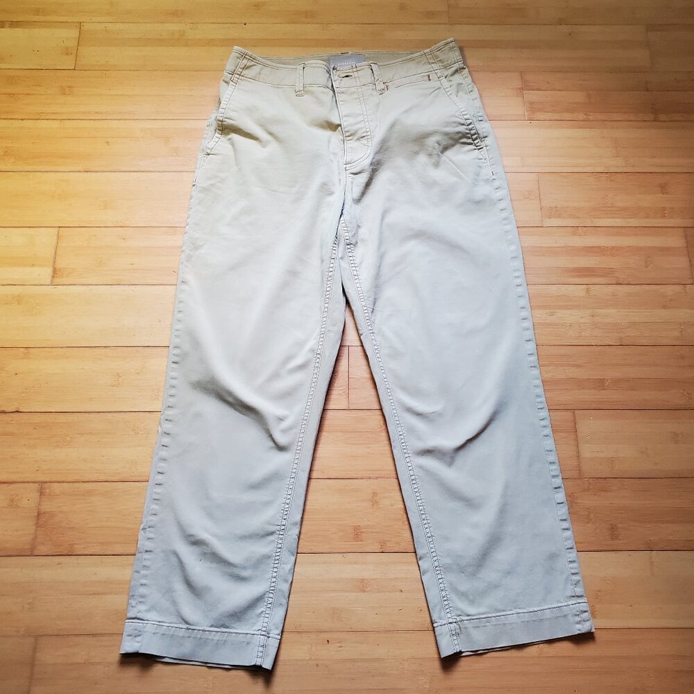 EVERLANE WOMENS KHAKI PANTS SIZE 6